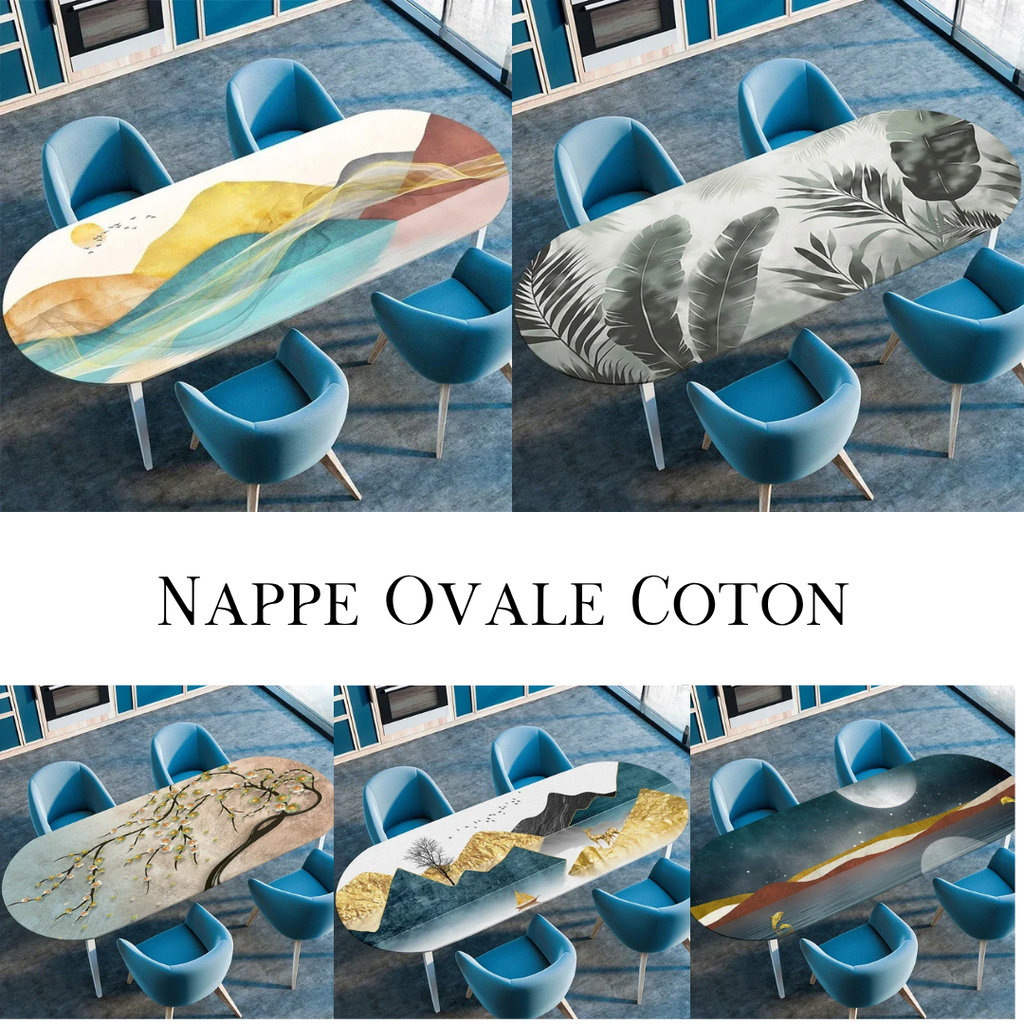 Nappe Ovale Coton