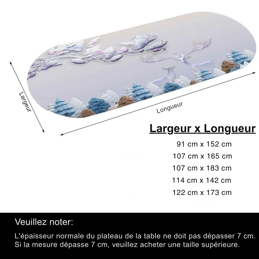 Nappe Ovale Coton