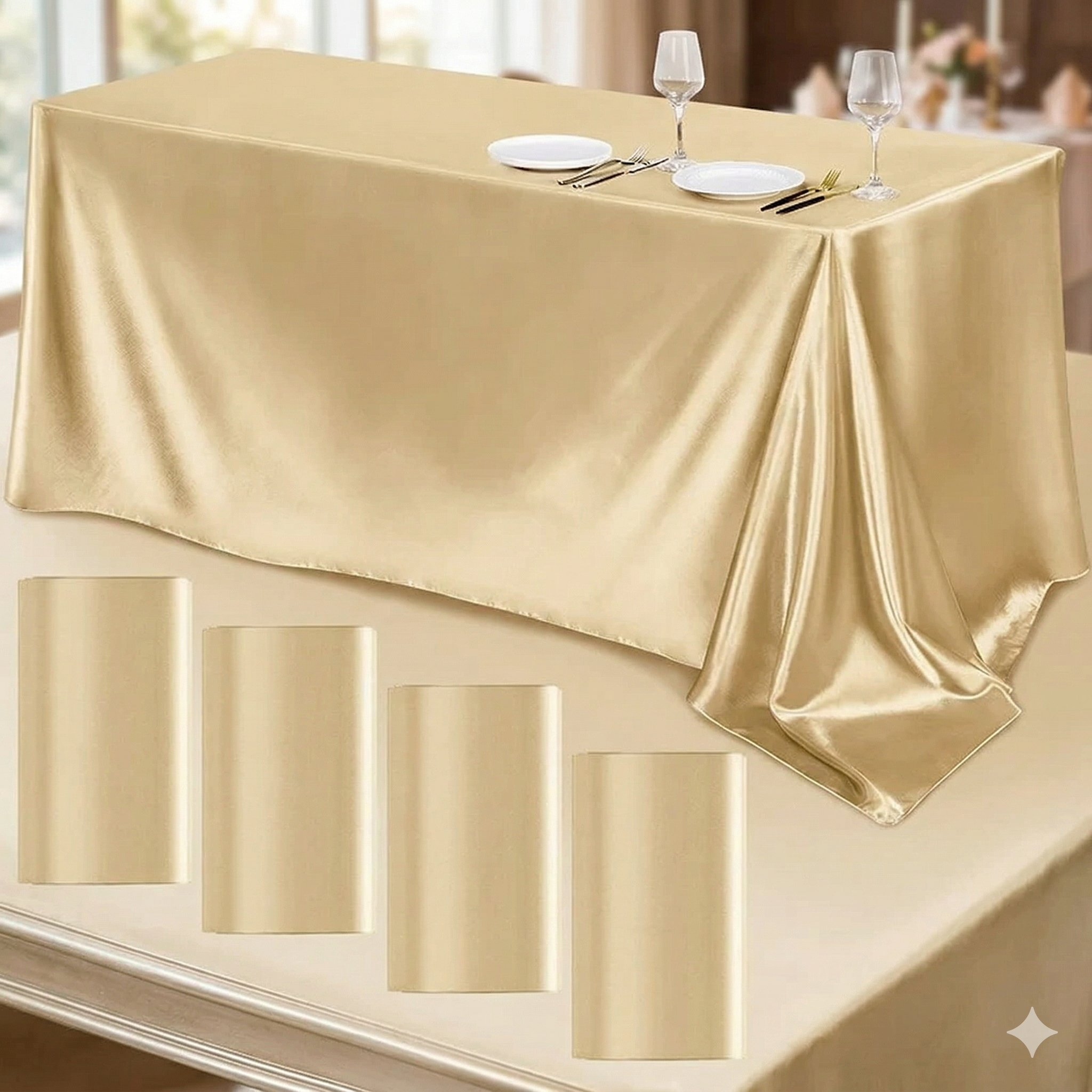 Nappe En Polyester Rectangulaire