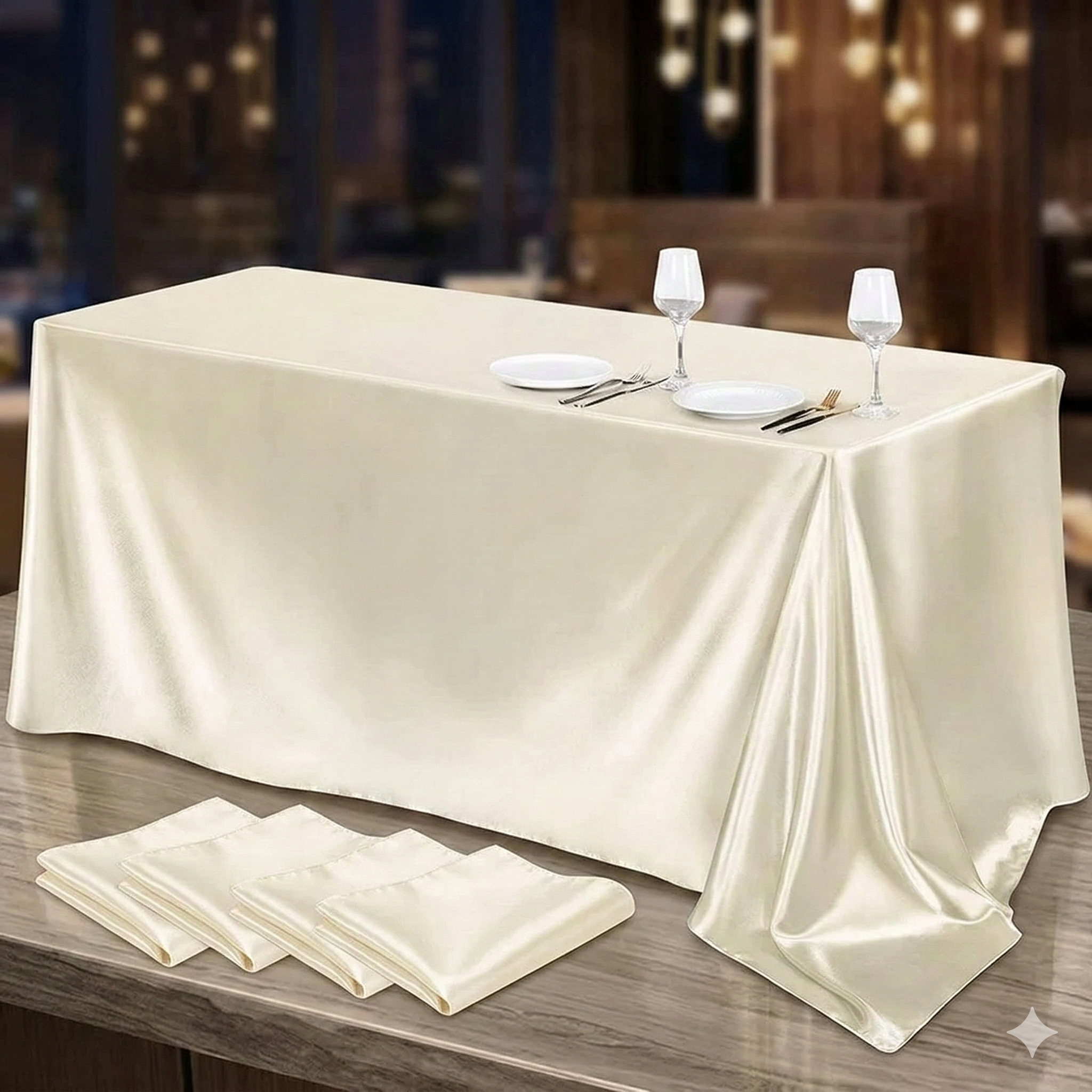 Nappe En Polyester Rectangulaire