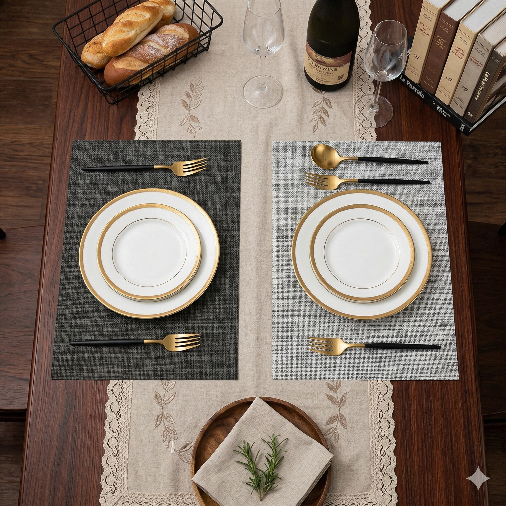 Set De Table En Vinyle