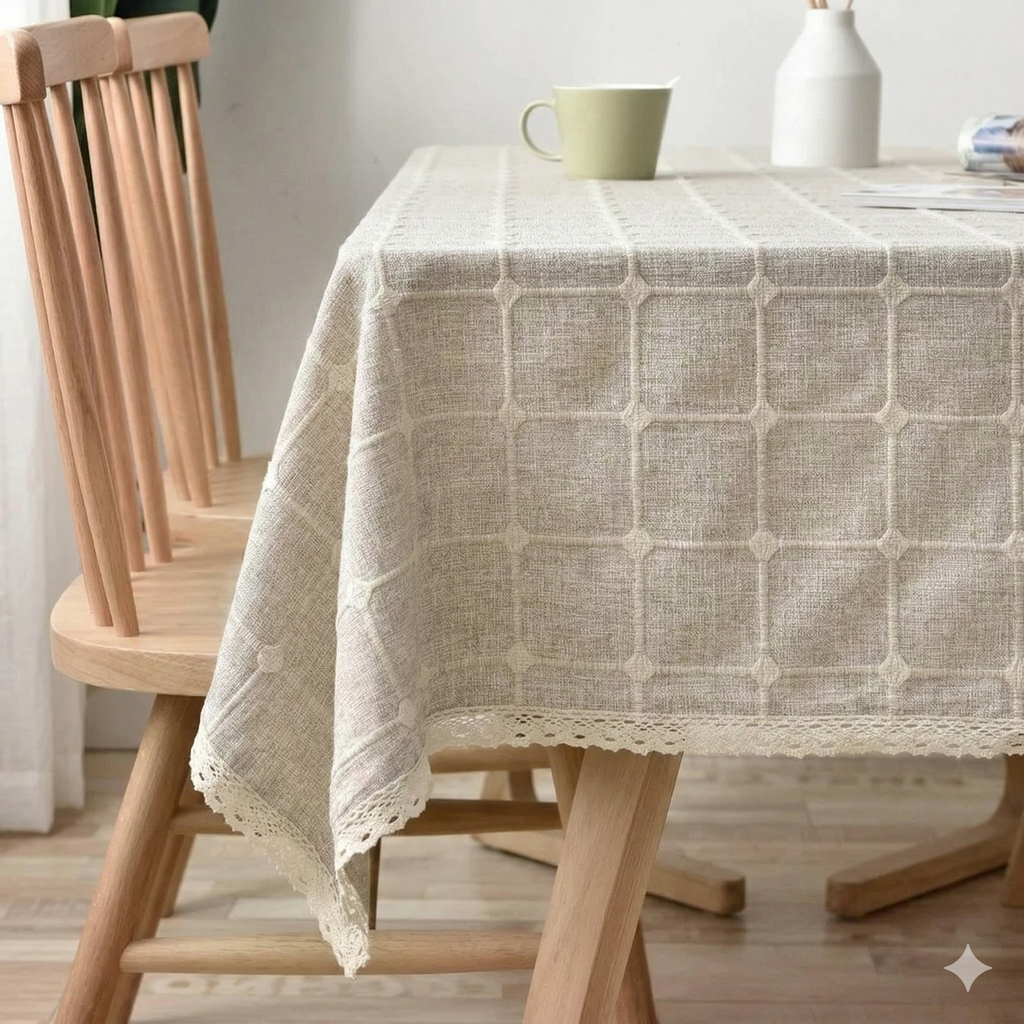 Nappe Rectangulaire En Lin