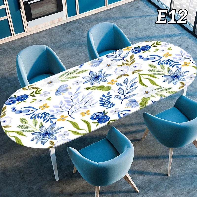 Nappe En Coton Fleurie