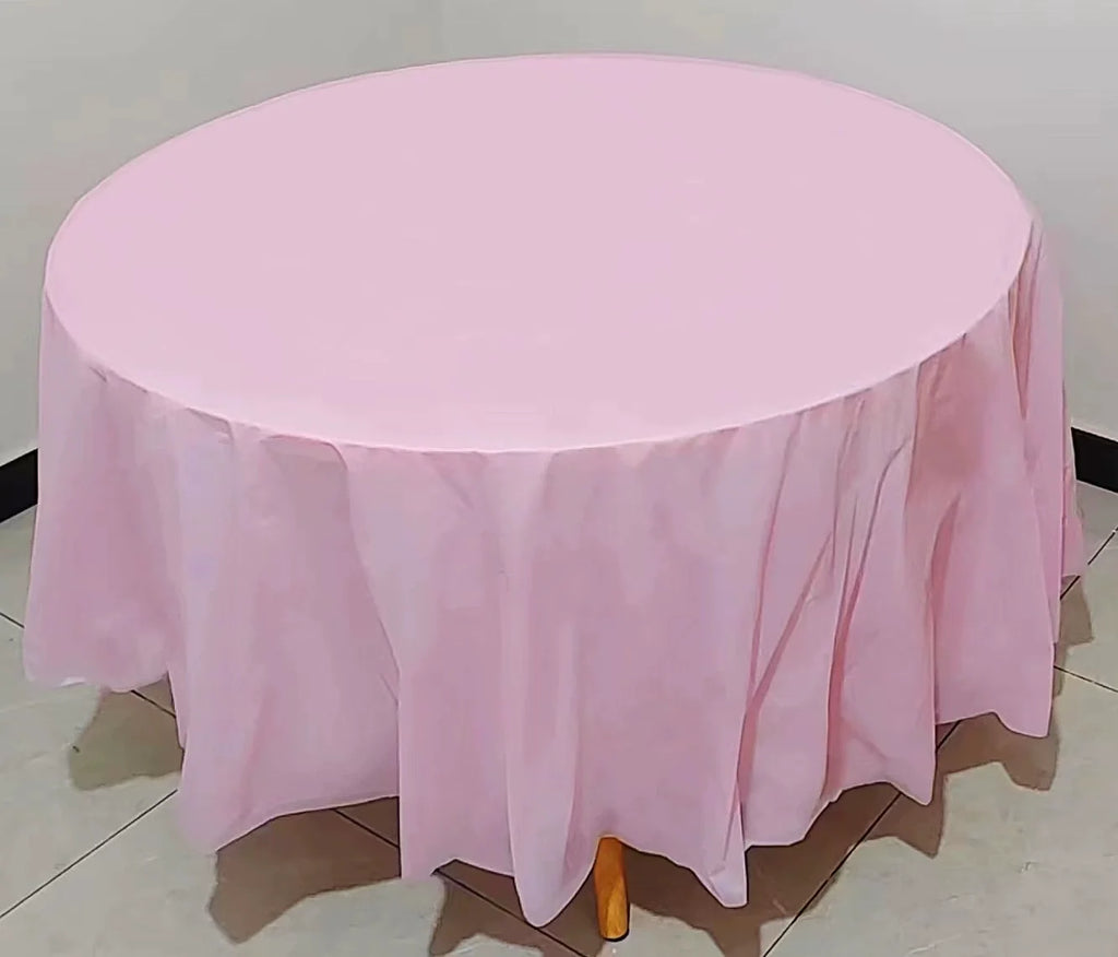 Nappe En Plastique Ronde