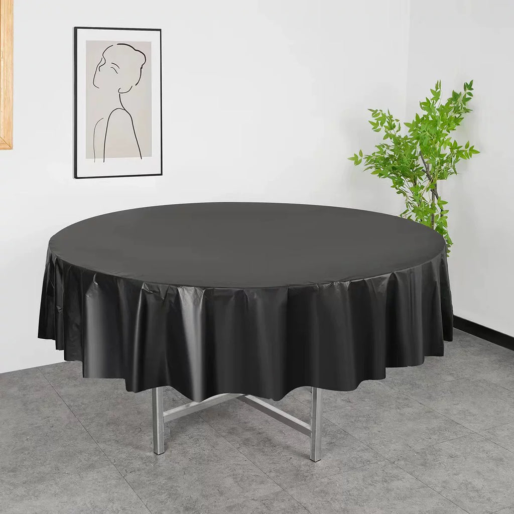 Nappe En Plastique Ronde
