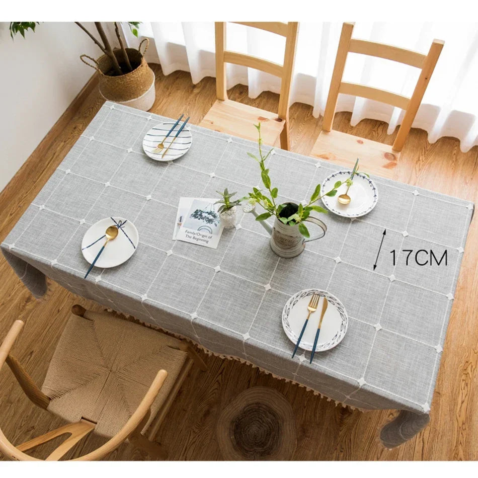 Nappe Rectangulaire En Lin