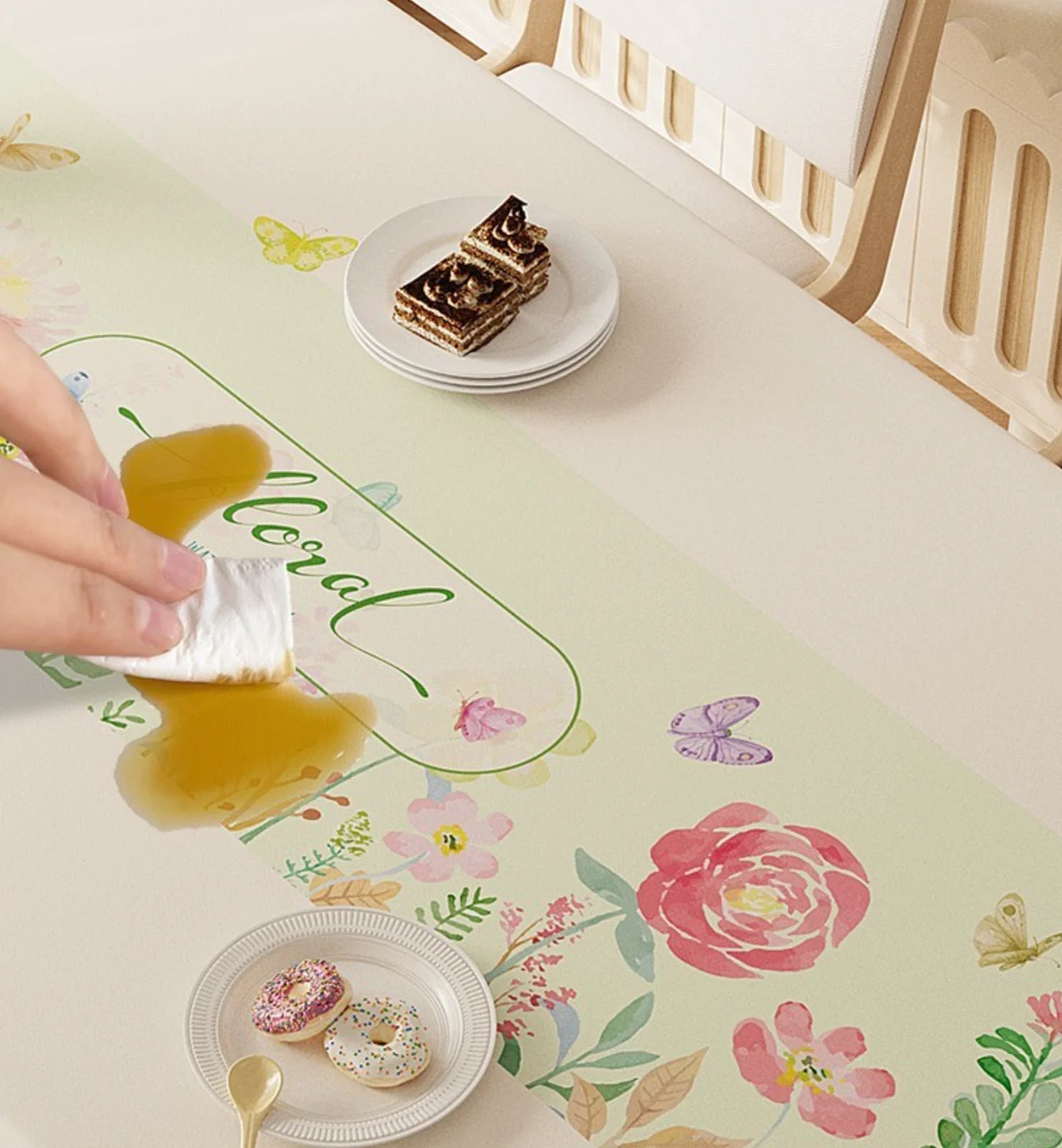 Nappe PVC Ovale