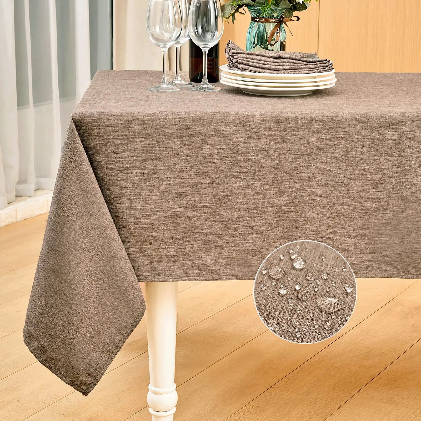 Nappe En Toile Cirée Rectangulaire