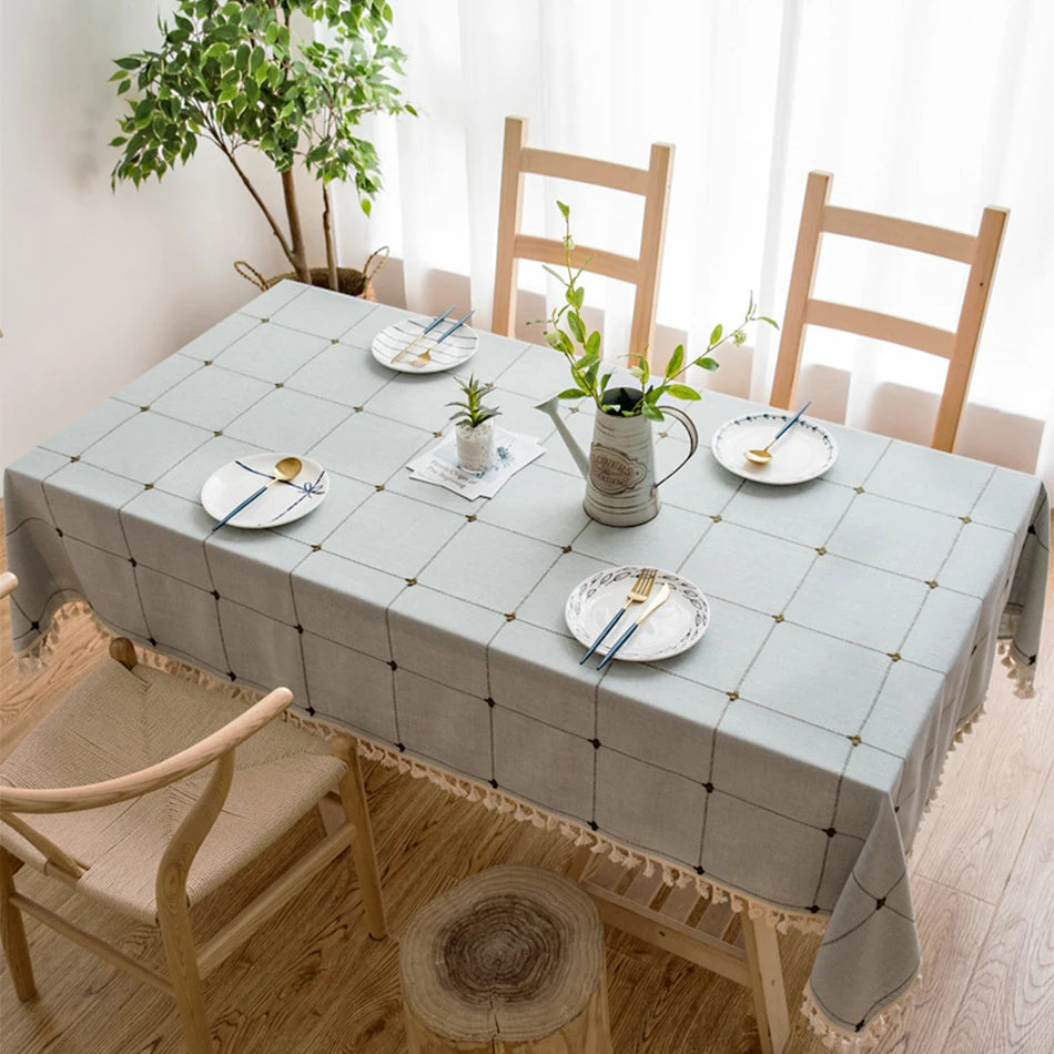 Nappe Rectangulaire En Lin
