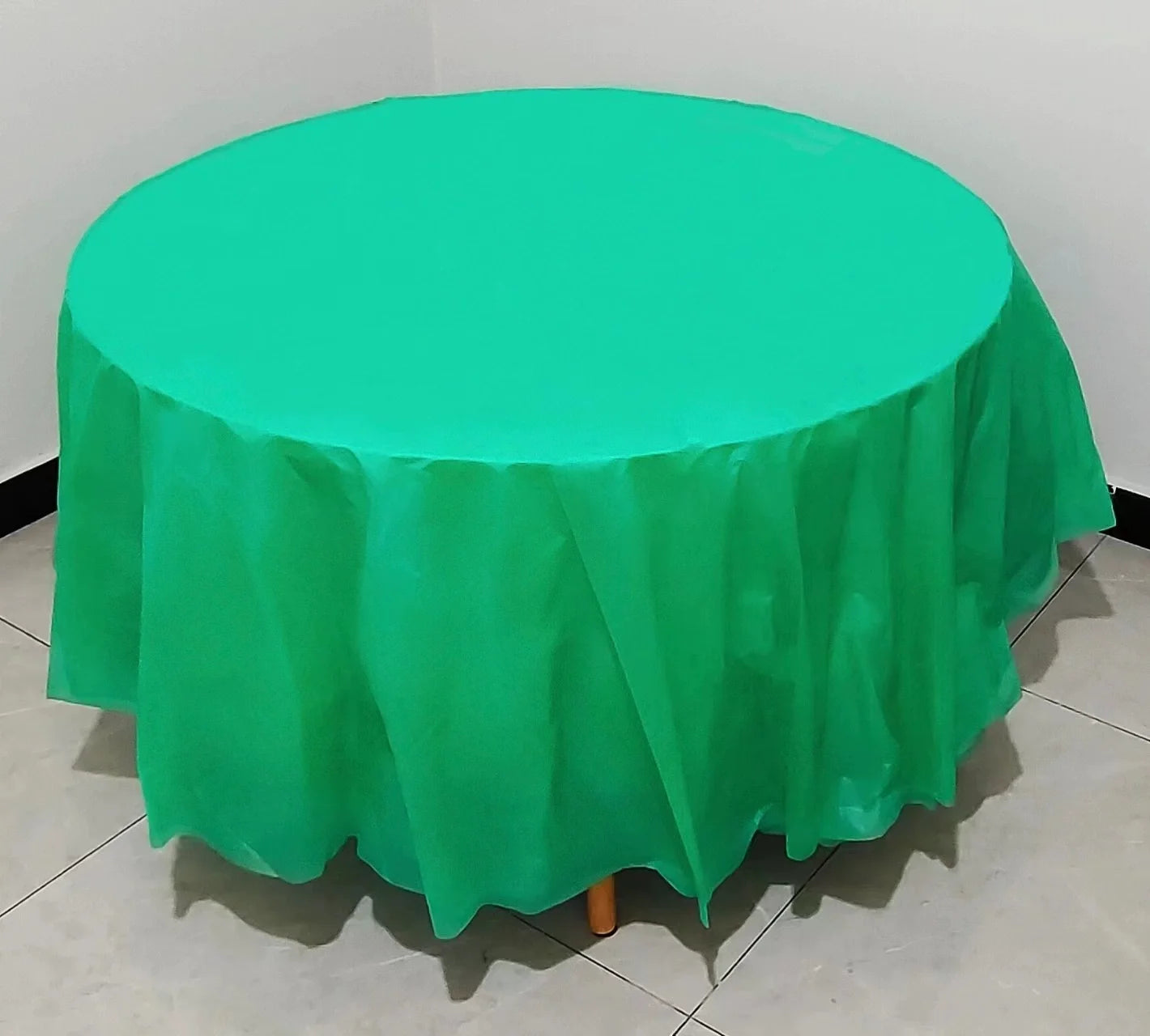 Nappe En Plastique Ronde