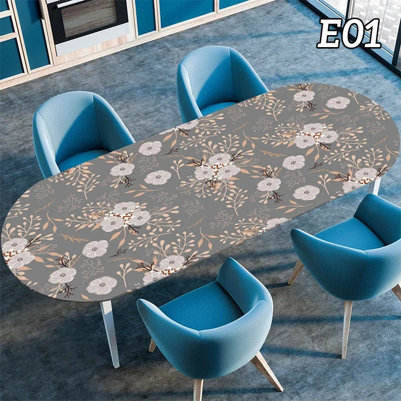 Nappe En Coton Fleurie