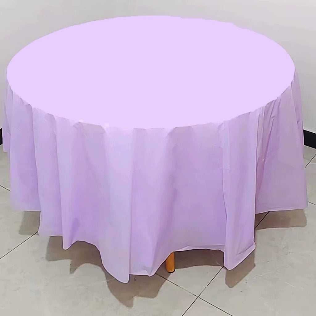 Nappe En Plastique Ronde