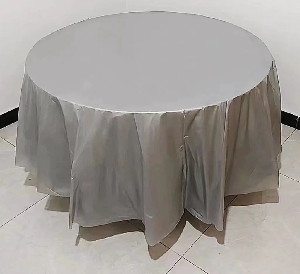 Nappe En Plastique Ronde