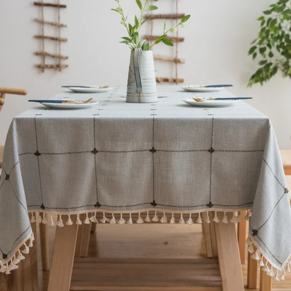 Nappe Rectangulaire En Lin