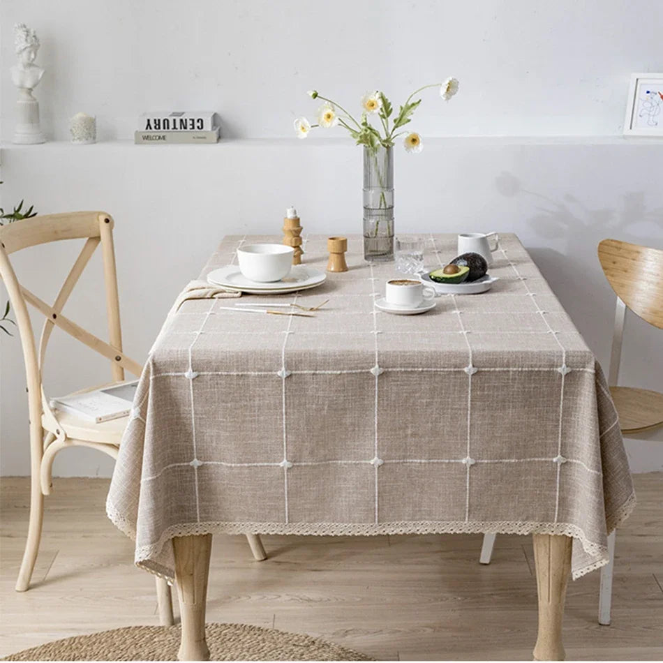 Nappe Rectangulaire En Lin