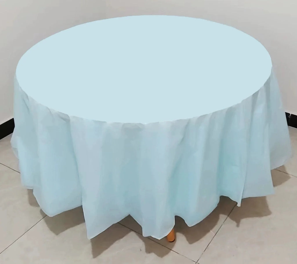 Nappe En Plastique Ronde