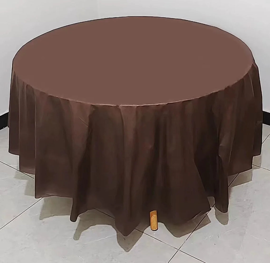 Nappe En Plastique Ronde