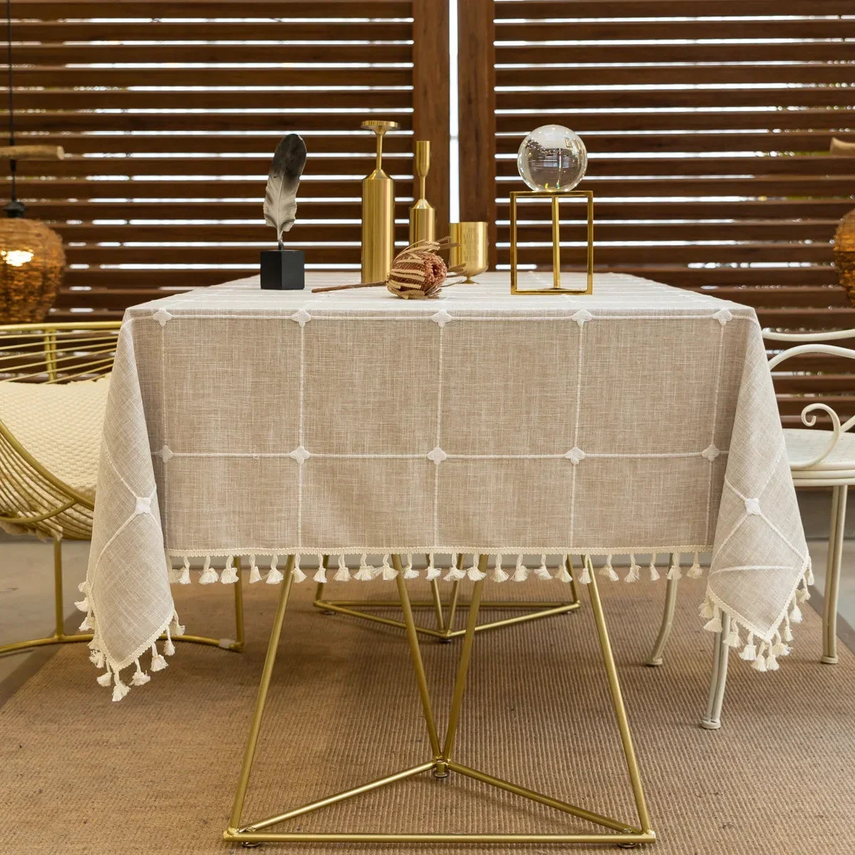 Nappe Rectangulaire En Lin
