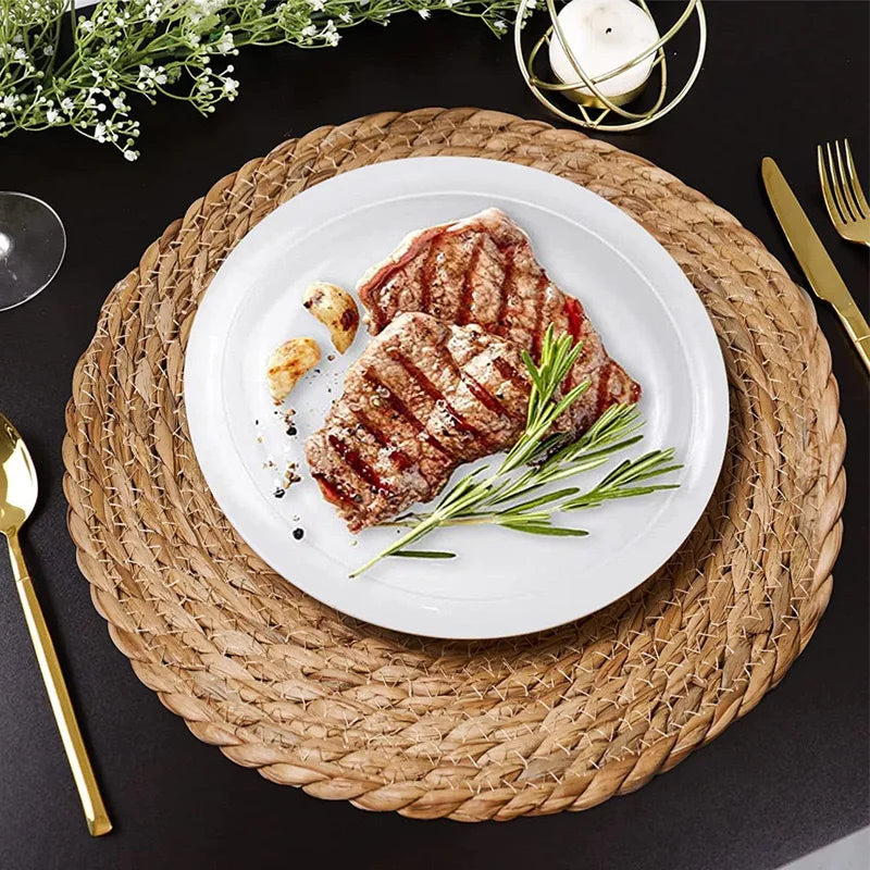 Set De Table Rond Osier