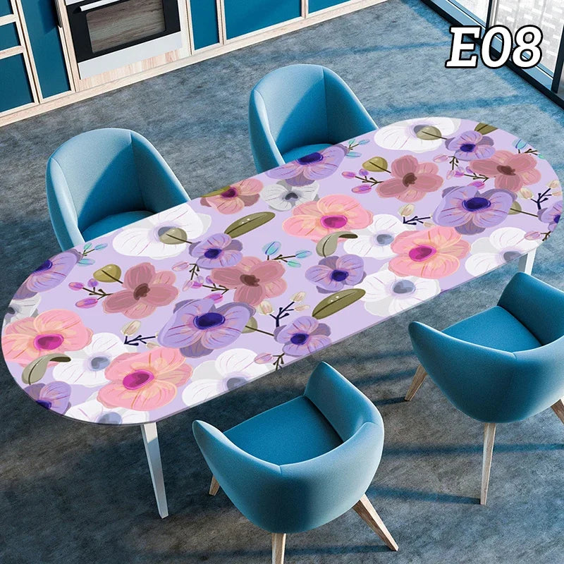 Nappe En Coton Fleurie