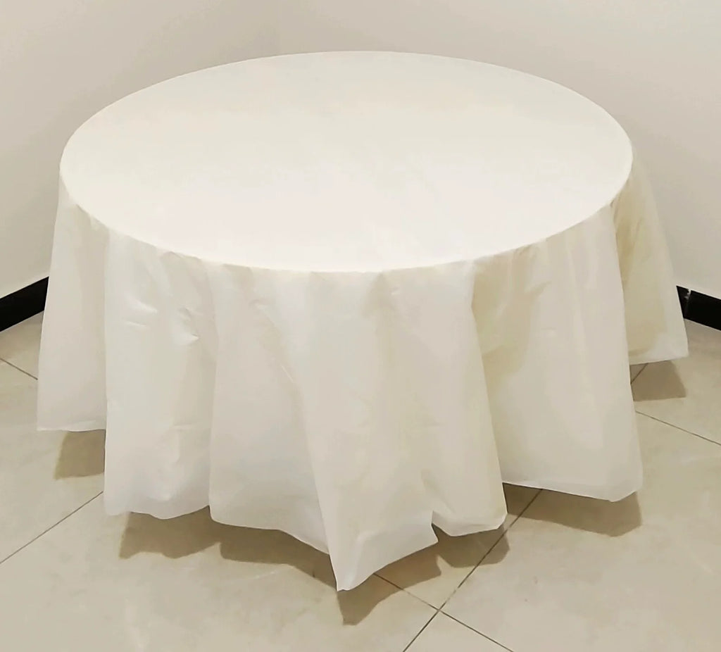 Nappe En Plastique Ronde